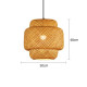 Straw Chandelier Large
